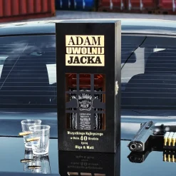 Skrzynka na alkohol - prezent na 18 30 40 50 60 70 urodziny dla faceta chłopaka mężczyzny
