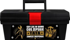 Skrzynka Narzędziowa + Zestaw Narzędzi dla Taty - Prezent dla Taty na Dzień Ojca Święta Urodziny