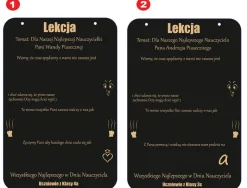 Słodka Tabliczka dla Nauczyciela - prezent na Dzień Nauczyciela