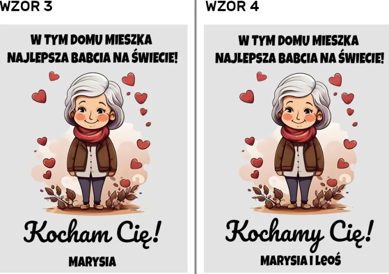 Statuetka Prezent na Dzień Babci i Dziadka dla Dziadków