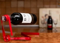 Stojak na wino WSTĄŻKA - CZEROWNA