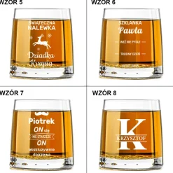 Szklanka do whisky KROSNO - prezent na Święta dla taty męża chłopaka dziadka