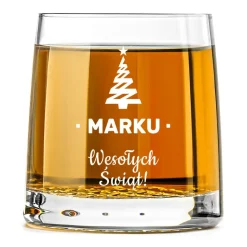 Szklanka do whisky KROSNO - prezent na Święta dla taty męża chłopaka dziadka