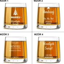 Szklanka do whisky KROSNO - prezent na Święta dla taty męża chłopaka dziadka