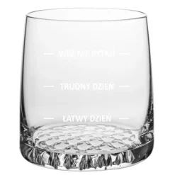 Szklanka do Whisky KROSNO Weź nie pytaj - prezent dla faceta