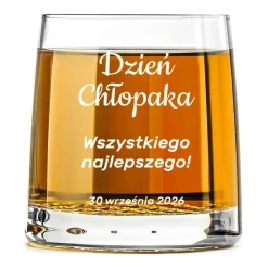 Szklanka do Whisky z grawerem - prezent na Dzień Chłopaka dla kolegi z pracy