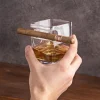 Szklanka na whisky i cygaro