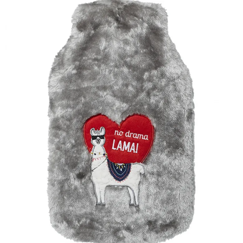 Termofor, ogrzewacz szara lama z sercem SOXO 1,8L