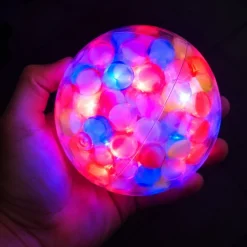 Świecąca Piłka Kula LED + Życzenia - Prezent na Dzień Chłopaka do Szkoły Przedszkola Klasy