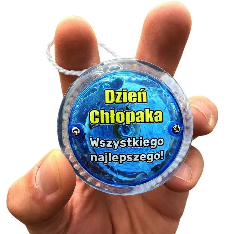 Świecące JOJO z nadrukiem - prezent na Dzień Chłopaka Szkoła Przedszkole