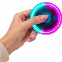 Świecący Długopis Fidget Spinner + Życzenia - Prezent na Dzień Chłopaka Szkoła Przedszkole