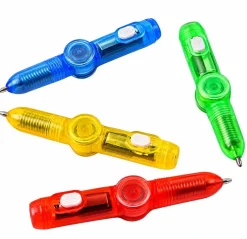 Świecący Długopis Fidget Spinner + Życzenia - Prezent na Dzień Chłopaka Szkoła Przedszkole
