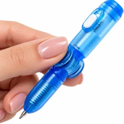 Świecący Długopis Fidget Spinner + Życzenia - Prezent na Dzień Chłopaka Szkoła Przedszkole