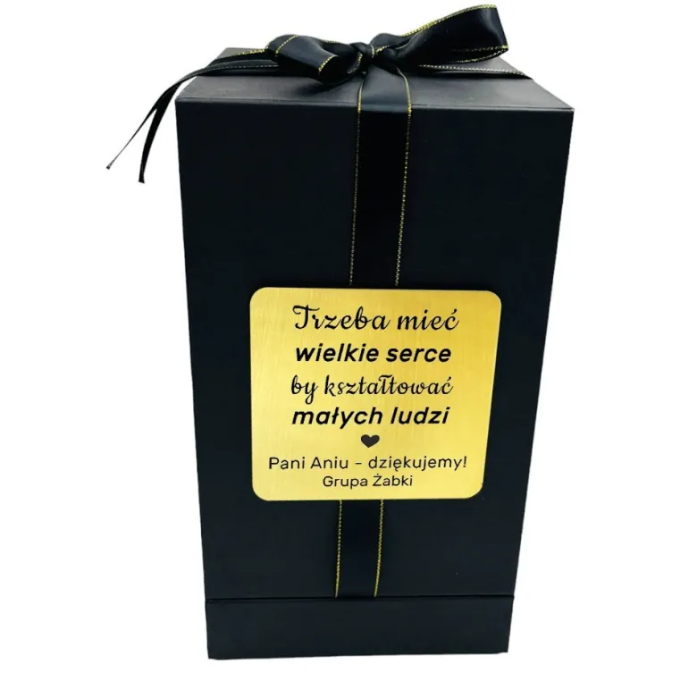 Wieczna Róża w Szkle z grawerem dla Nauczyciela - Prezent na Dzień Nauczyciela dla Wychowawcy