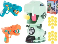 2x Pistolet na Kulki + Dinozaur - Strzelanie do celu