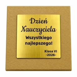 Zakładka do książki z grawerem dla Nauczyciela - prezent na Dzień Nauczyciela Zakończenie Roku