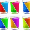 Zakręcone kielony - twister shots 5 szt.