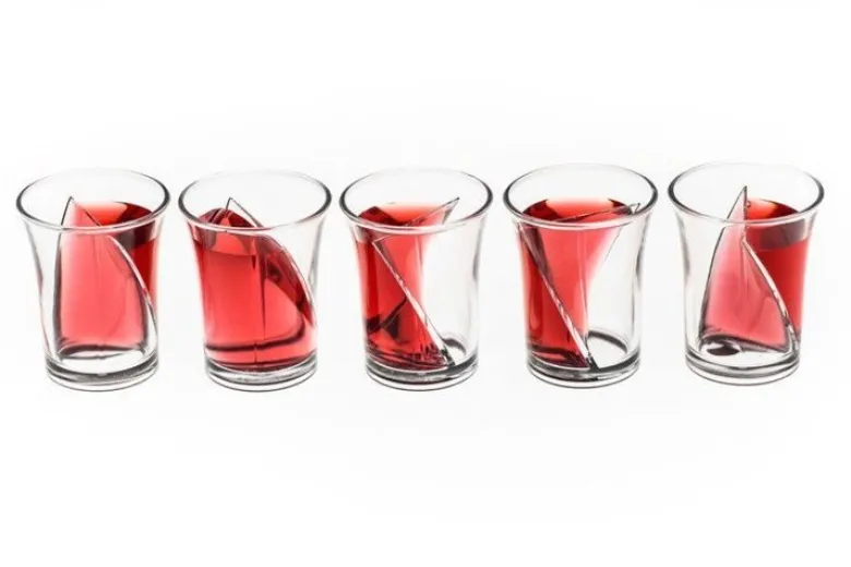 Zakręcone kielony - twister shots 5 szt.