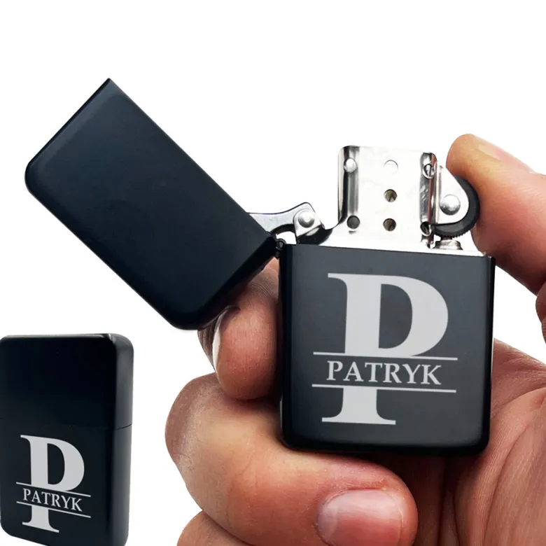 Zapalniczka z grawerem - prezent dla faceta mężczyzny męża taty na 18 30 40 50 60 urodziny święta