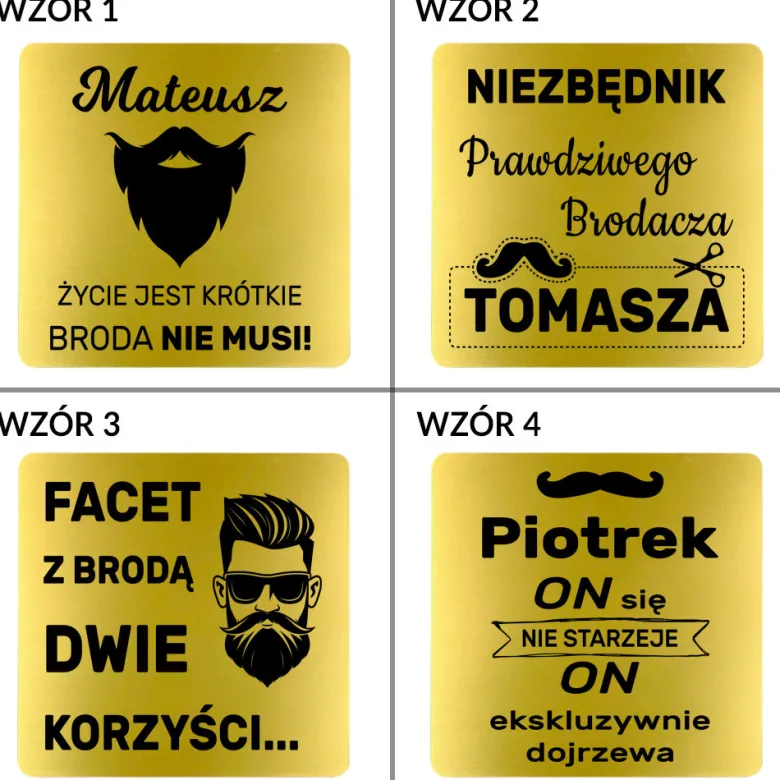 Zestaw brodacza - prezent dla męża, brata, faceta, taty