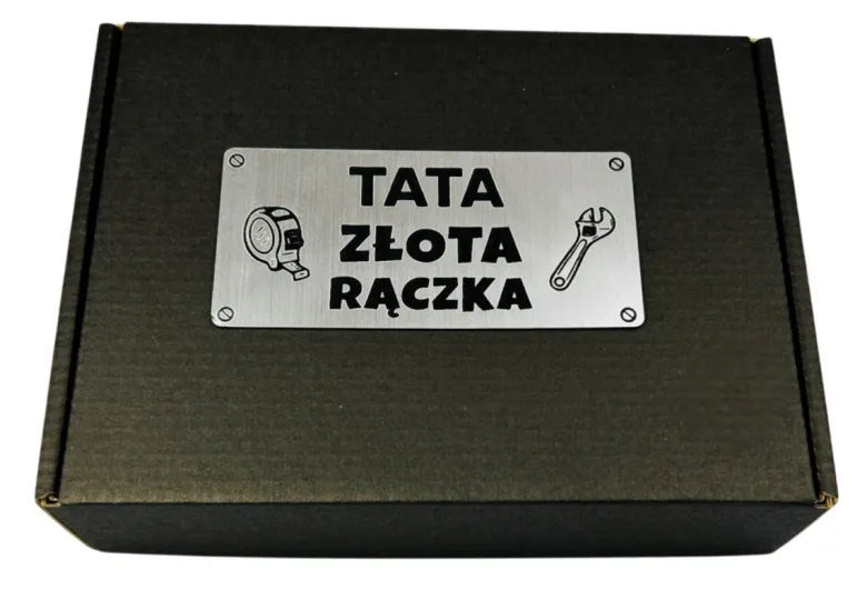 Zestaw dla Taty Latarka Czołówka + Opaska Magnetyczna - Prezent dla Taty na Dzień Ojca Święta Urodziny