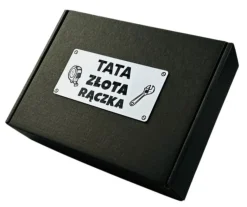 Zestaw dla Taty Poziomica Laserowa z Miarką + Opaska Magnetyczna - Prezent dla Taty na Dzień Ojca Święta Urodziny