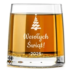 Zestaw do whisky - prezent na Święta upominki paczki świąteczne dla pracowników klientów zestaw prezentowy świąteczny box kosz