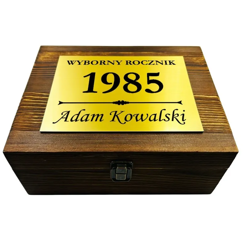 Zestaw do Whisky z Grawerem - Prezent dla Mężczyzny Męża Chłopaka Faceta Taty Dziadka na Święta Urodziny