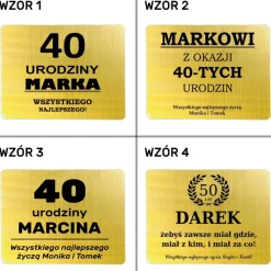 Zestaw do Whisky z Grawerem - Prezent dla Męża Chłopaka Faceta Taty Dziadka Mężczyzny na Święta Urodziny