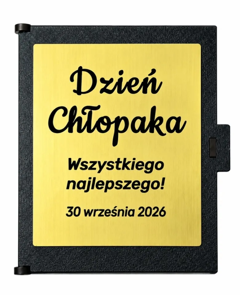 Zestaw do Whisky z Grawerem Szklanka + Kamienie - prezent na Dzień Chłopaka Szkoła Praca