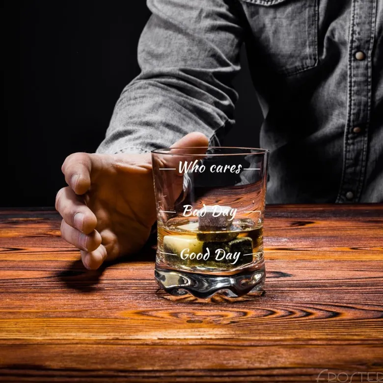 Zestaw Miłośnika Whisky Froster - Who cares