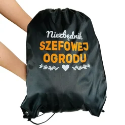 Zestaw Narzędzi Ogrodowych + Plecak Niezbędnik Szefowej Ogrodu - Prezent dla Mamy Babci Żony na Dzień Matki Święta Urodziny