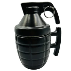 Zestaw Prezent dla Żołnierza na Święta Urodziny - Kubek Granat, Latarka i Opaska Survivalowa