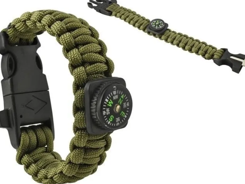 Zestaw Prezent dla Żołnierza na Święta Urodziny - Kubek Granat, Latarka i Opaska Survivalowa