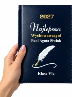 Zestaw Prezentowy dla Nauczyciela Kubek Termiczny + Kalendarz - Prezent na Dzień Nauczyciela dla Wychowawcy