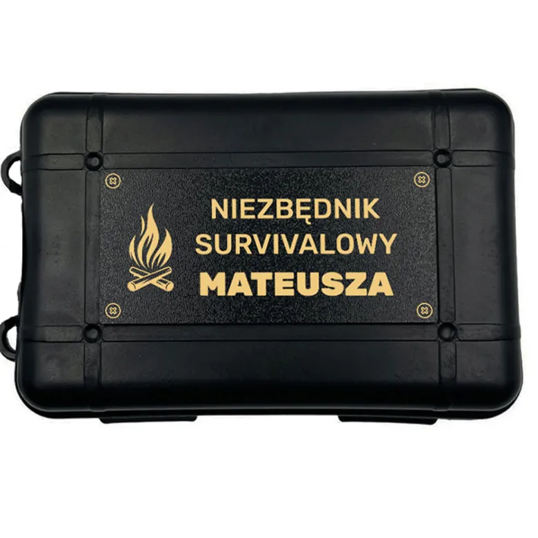 Zestaw Survivalowy - prezent dla żołnierza myśliwego na urodziny święta