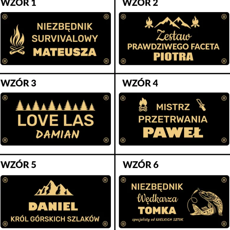 Zestaw Survivalowy - prezent dla faceta męża taty chłopaka żołnierza
